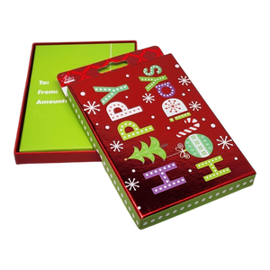 Gift Card Box - Rectangle - Happy Holidays