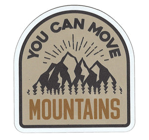 Small Flex Magnet - You Can Move Mountains