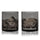 Admiral-cut-crystal-rocks-glasses-in-smoke-viski®-Whiskey-Glasses