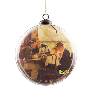Norman Rockwell Saturday Evening Post Saying Grace - Ornament