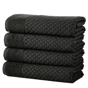 Cotton Diamond Waffle Weave Bath Towel Set - Grayson Collection