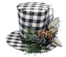 Holiday Hat with Berry Accent -