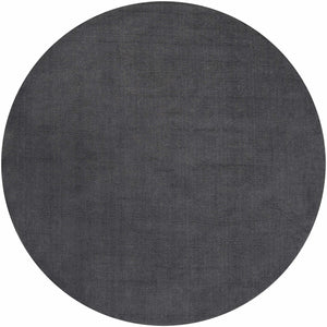 Brockton Solid Night Blue Wool Rug