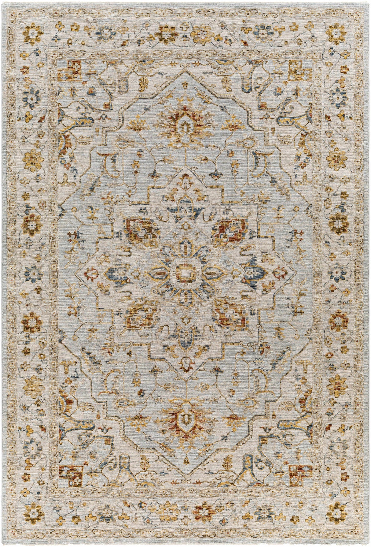 Huguley Floral Cream Luxe Rug