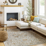 Huguley Floral Cream Luxe Rug
