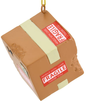 Damaged Delivery Package Christmas Ornaments