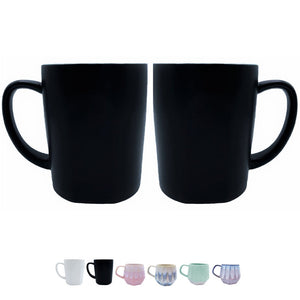 Homvare Porcelain Coffee Mug, Tea Cup for Office and Home Suitable for Both Hot and Cold Beverage
