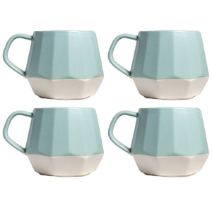 Homvare Porcelain Coffee Mug, Tea Cup for Office and Home Suitable for Both Hot and Cold Beverage
