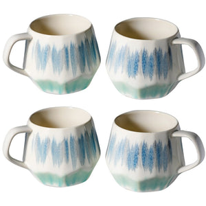 Homvare Porcelain Coffee Mug, Tea Cup for Office and Home Suitable for Both Hot and Cold Beverage
