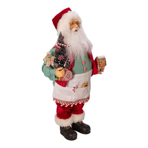 KSA Kringles Santa With Gingerbread House