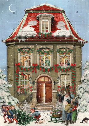 Victorian Christmas Houses Advent Calendar - Olive House