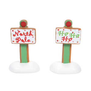 Gingerbread Christmas Signs - Set of 2
