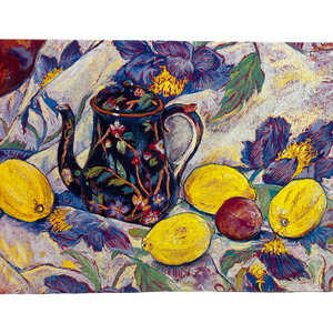 Tea Time Blank Greeting Card