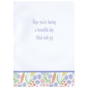 Floral Garden - Just Because Card