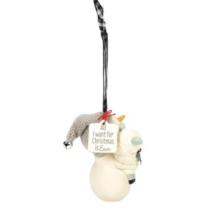 All I Want for Christmas - Snowpinions Ornament
