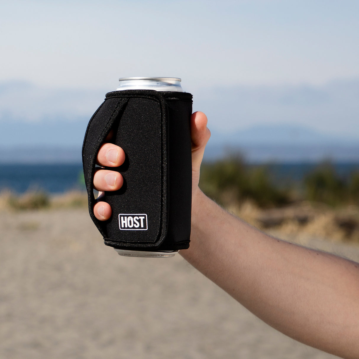 Insta-Chill™-Slim-Can-Cooler-–-12-oz,-Black-Beverage-Tubs-&-Chillers