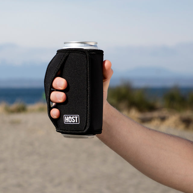 Insta-Chill™-Slim-Can-Cooler-–-12-oz,-Black-Beverage-Tubs-&-Chillers