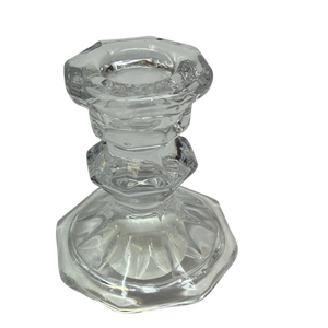 Glass Candlestick Holder