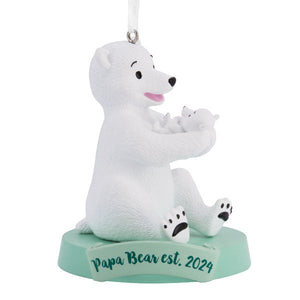 New Dad Dated Ornament