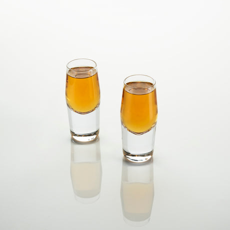 Raye crystal heavyweight shot glasses viski®