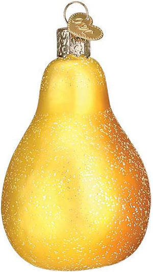 Partridge in a Pear Glass Ornament