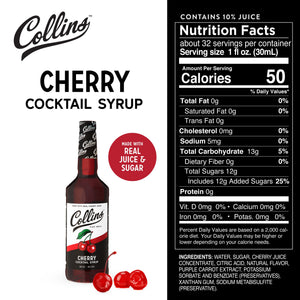 Cherry Cocktail Syrup 32 oz