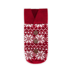 Wool holiday wine sweater by twine