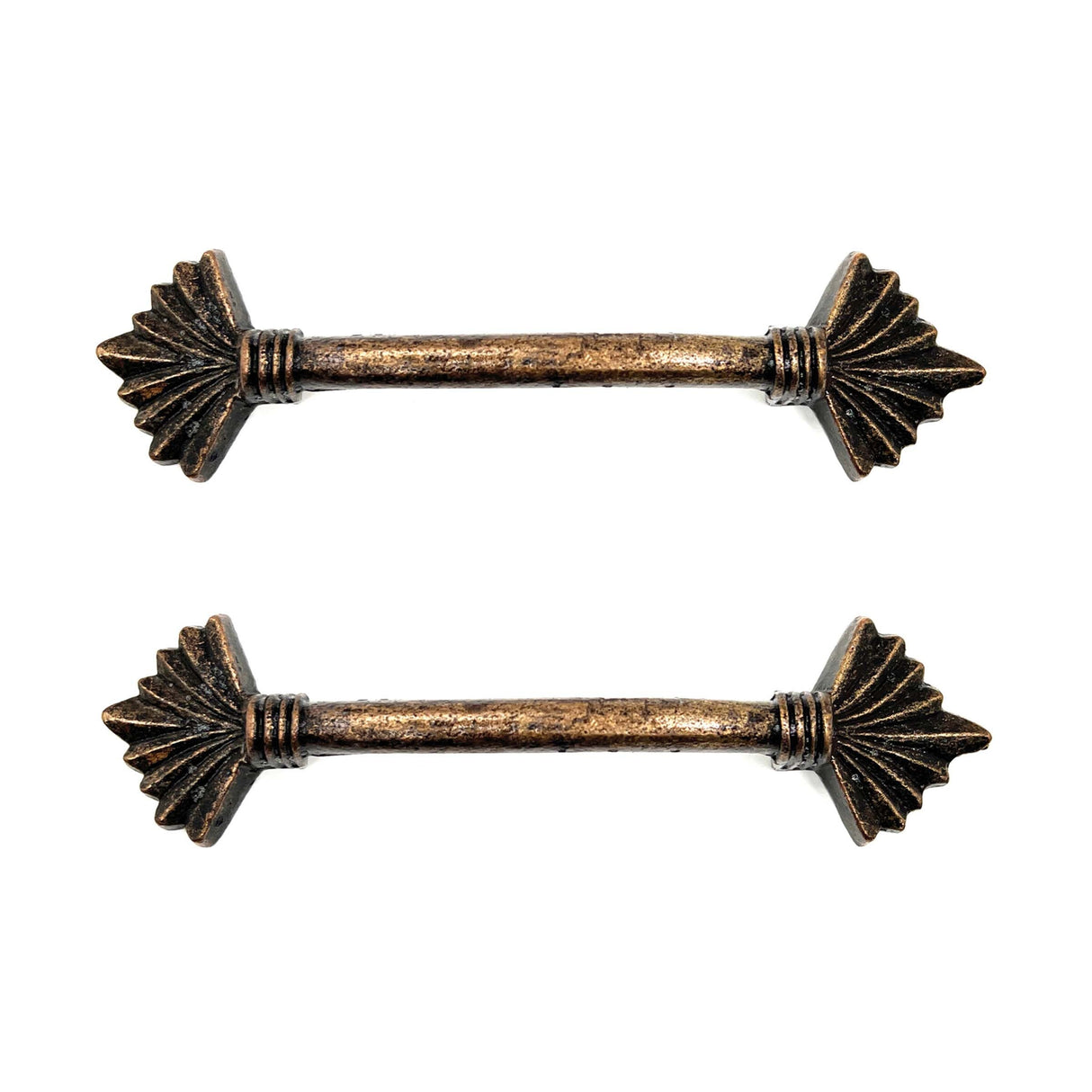 3.5 In Metal Drawer Handle Pull Bronze Set of 6, Kitchen Cabinet Knobs Dresser Knobs Drawer Knobs Handles