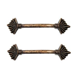 3.5 In Metal Drawer Handle Pull Bronze Set of 6, Kitchen Cabinet Knobs Dresser Knobs Drawer Knobs Handles
