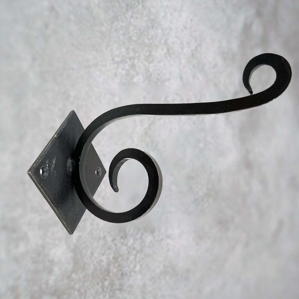 Wrought Iron Scroll Hook Set of 6, Kitchen Cabinet Knobs Dresser Knobs Drawer Knobs Handles