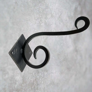 Wrought Iron Scroll Hook Set of 6, Kitchen Cabinet Knobs Dresser Knobs Drawer Knobs Handles