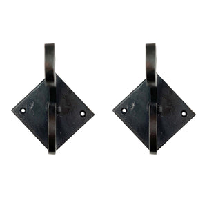 Wrought Iron Scroll Hook Set of 6, Kitchen Cabinet Knobs Dresser Knobs Drawer Knobs Handles