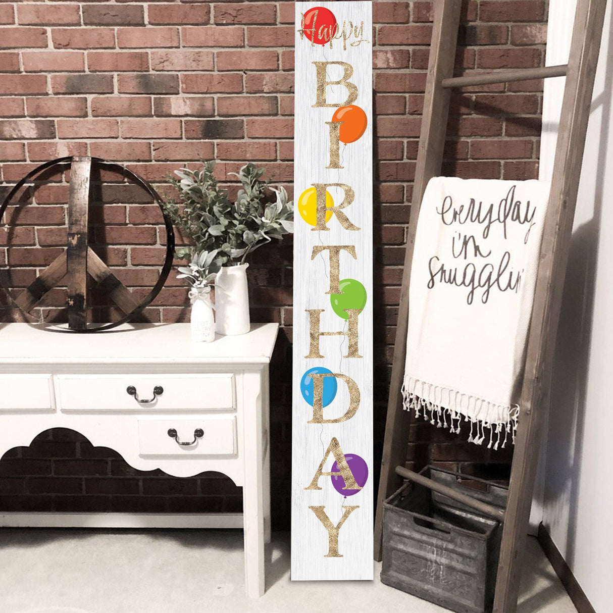 Unique Handmade Wooden Welcome Porch Sign Decorations for Birthdays and Door Hangings
