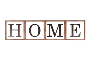 Reversible Home/Love Sign, Decorative Wall Sign for Home