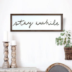 Interchangeable Farmhouse Wall Sign