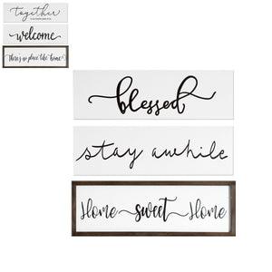 Interchangeable Farmhouse Wall Sign