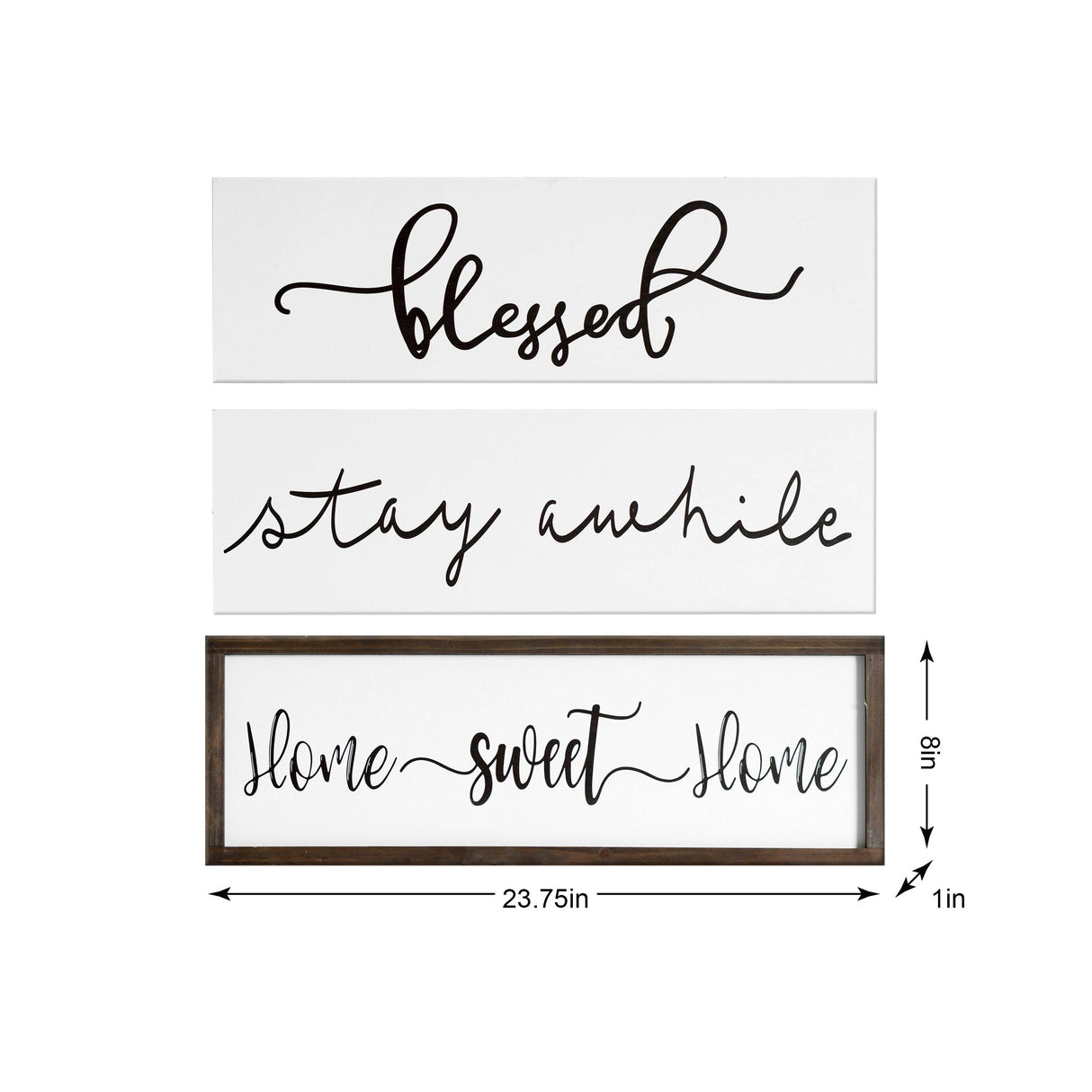 Interchangeable Farmhouse Wall Sign