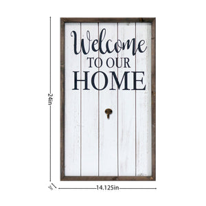 Interchangeable Welcome to Our Home Wall Dcor
