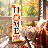 36in "Home Sweet Home" Fall Porch Sign - Front Door Decor for Autumn Celebrations