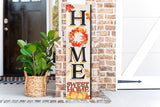 36in "Home Sweet Home" Fall Porch Sign - Front Door Decor for Autumn Celebrations