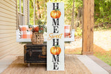 36in "Home Sweet Home" Fall Porch Sign - Pumpkin Sign for Front Door Decor during Autumn Celebrations
