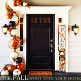 72in "Happy Fall Y'all" Porch Sign - Outdoor Decor for Front Door, Autumn, Harvest, and Thanksgiving Day Celebrations