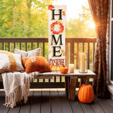 36in "Home Sweet Home" Fall Porch Sign - Front Door Decor for Autumn Celebrations