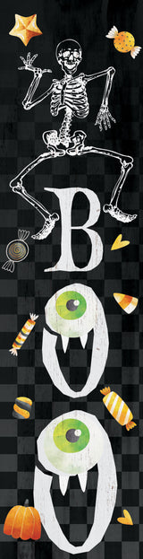 36" Farmhouse “Boo” Halloween Porch Sign