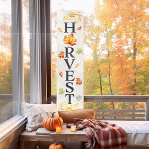 36in "Harvest" Fall Porch Sign | Modern Farmhouse Decoration | Ideal for Entryway, Mantle, Living Room, Kitchen, Porch Decor
