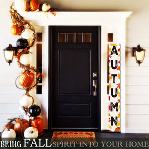 72in Autumn Fall Porch Sign | Front Door Display | Ideal Porch Decor | Perfect for Autumn Celebrations