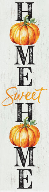 36in "Home Sweet Home" Fall Porch Sign - Pumpkin Sign for Front Door Decor during Autumn Celebrations