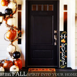 48in "Harvest" Fall Porch Sign - Front Door Decor for Autumn Celebrations