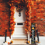 48in "Harvest" Fall Porch Sign - Front Door Decor for Autumn Celebrations
