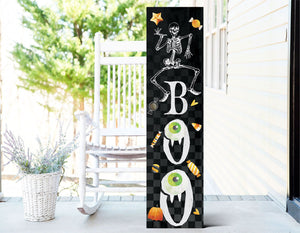36" Farmhouse “Boo” Halloween Porch Sign